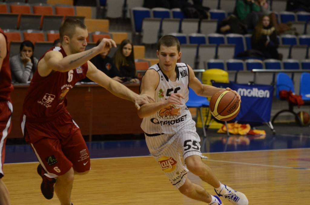 FOTO: "Liepāja/Triobet" pagarinājumā uzvar "Jēkabpili"