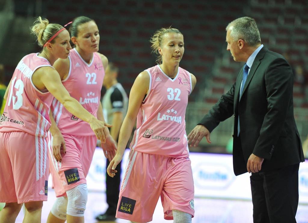 Diena vērtē dāmu basketbola izlases sniegumu Eiropas čempionātā