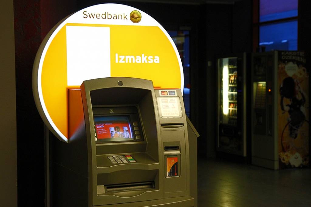 Liepājas Olimpiskajā centrā sācis darboties Swedbank bankomāts