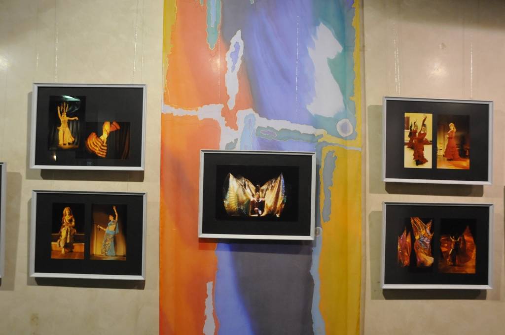 FOTO: Izstāde "Dvēseles deja zīdā un fotogrāfijā"