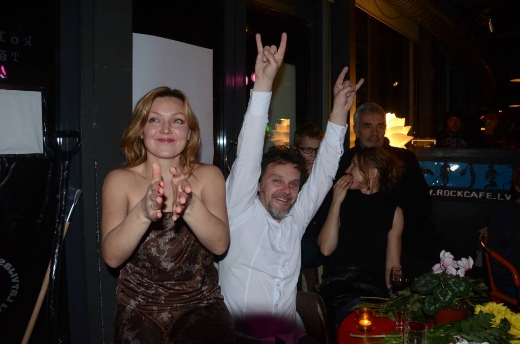 FOTO: Aktieris Marģers Eglinskis svin 40 gadu jubileju