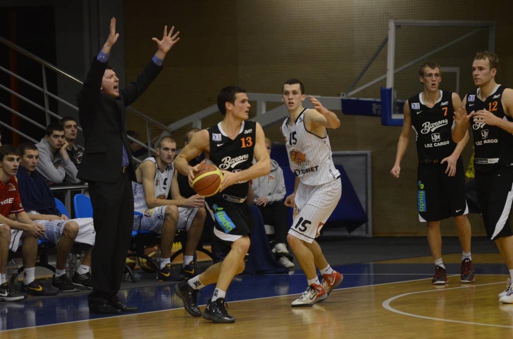 FOTO: "Liepāja/Triobet" Latvijas Basketbola līgā zaudē "Baronam Kvartālam"