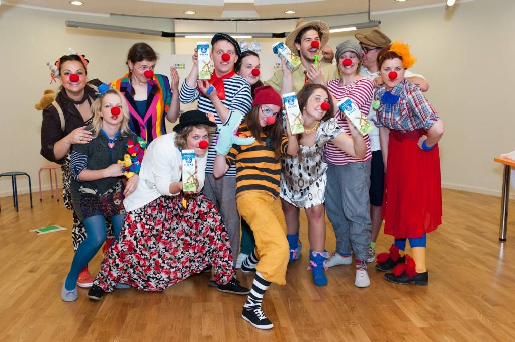 Santīms no katras iegādātās Limbažu piena pakas tiks ziedots Dr.Klaunu projektam