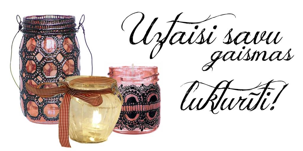 Aicina veidot gaismas lukturīšus