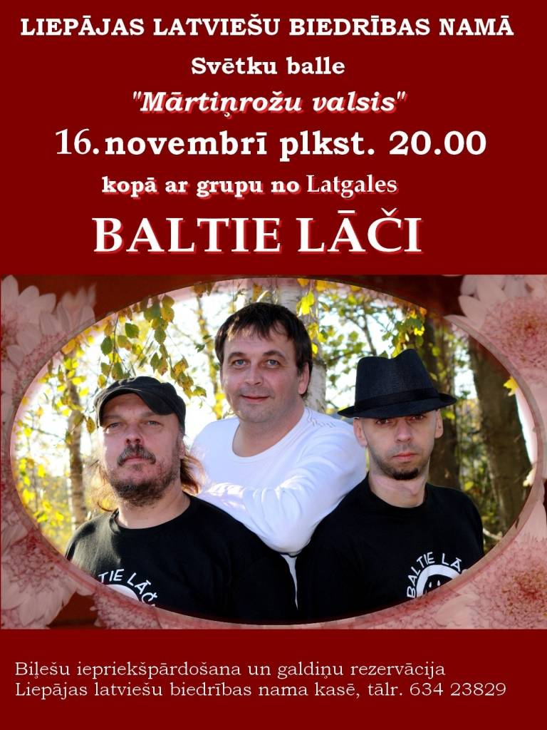 Liepājā atkal koncertēs "Baltie lāči"