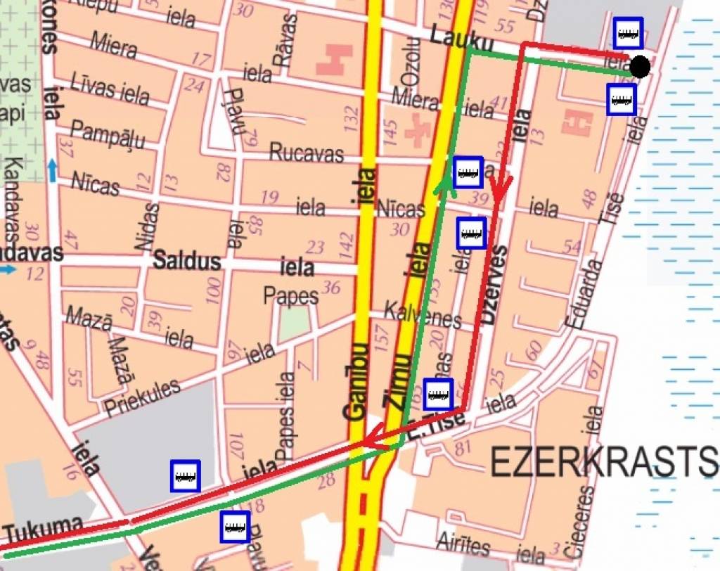 Noslēdzoties Ganību un Zirņu ielas rekonstrukcijai Liepājā, būs izmaiņas arī sabiedriskā transporta maršrutos