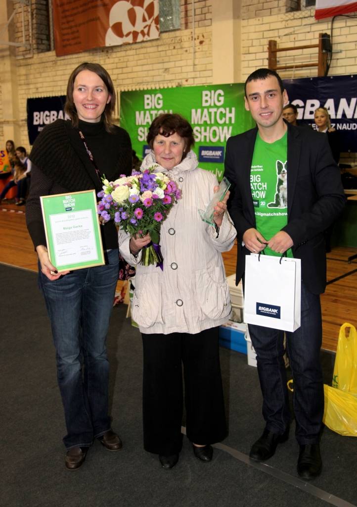 Anžela Dolmatova balsojumā otrā
