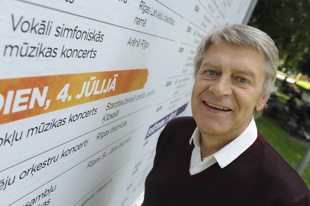 Diriģents Imants Resnis: Svētkiem jāapstaigā visa valsts