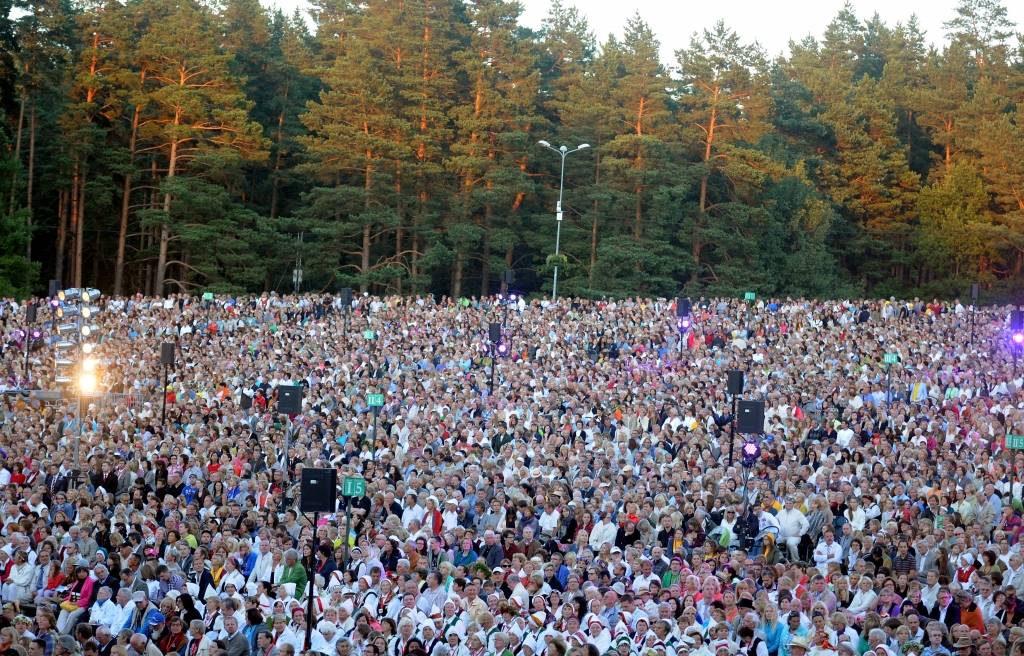 Dziesmu un Deju svētku pasākumus apmeklējis pusmiljons interesentu