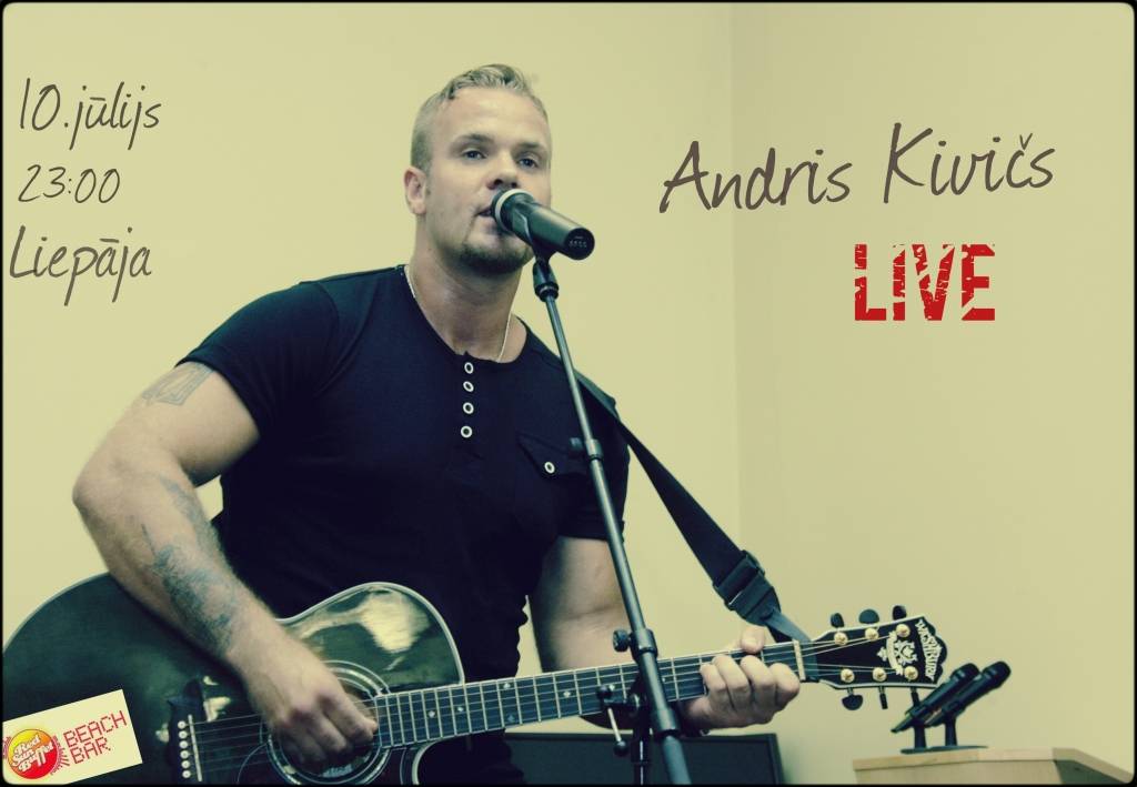 Andris Kivičs dziedās "Red Sun Buffet Beach Bar"