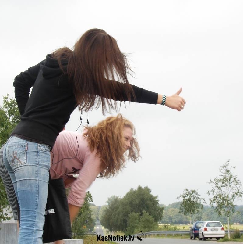 Stopēšanas maratons notiks arī pa maršrutu Aizpute - Liepāja - Jūrmalciems