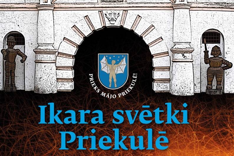 Priekulē publisko Ikara svētku programmu