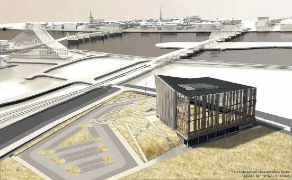LU akadēmiskais centrs vēl tikai skicēs