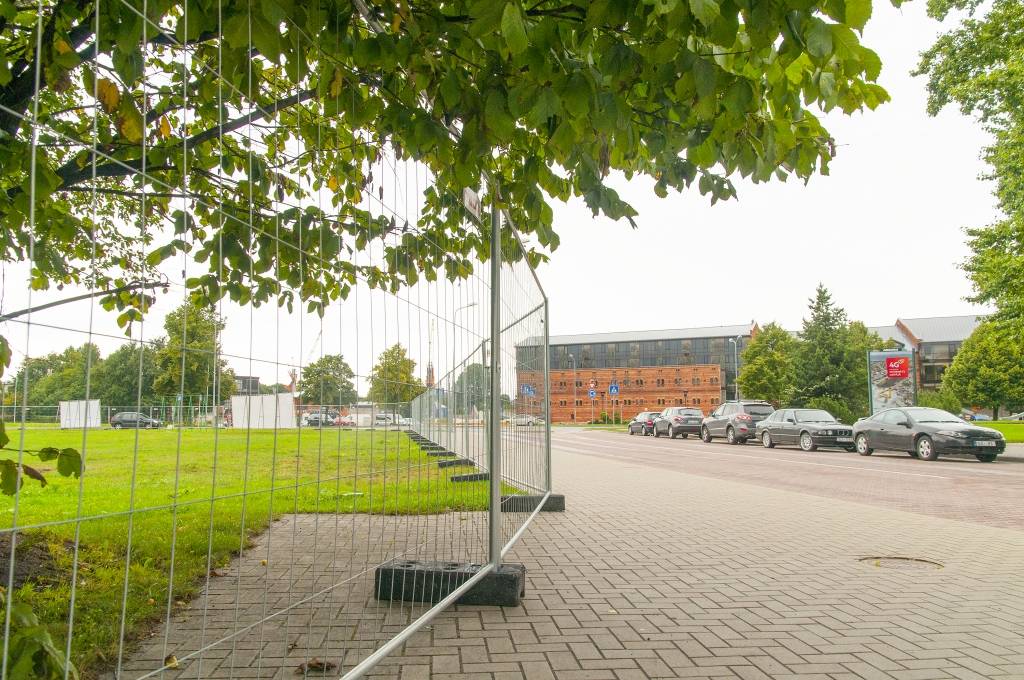 Sāk iekārtot Lielā dzintara koncertzāles būvlaukumu