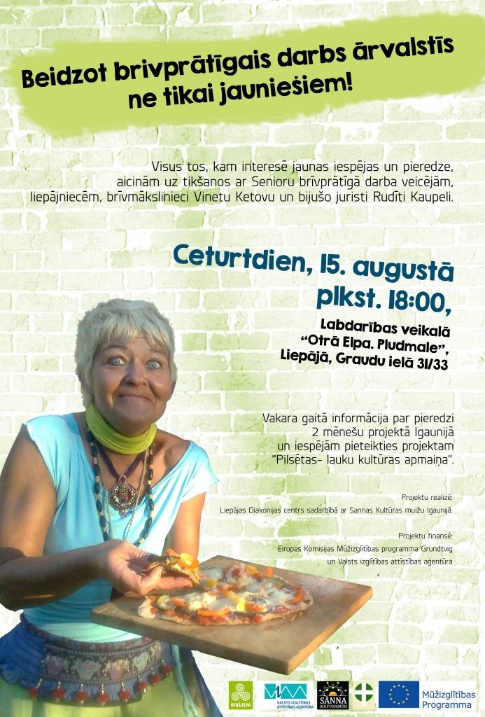 Pastāstīs, kā brīvprātīgajā darbā iesaistīties senioriem