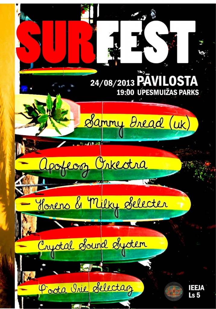 Pāvilostā notiks "Surfest"