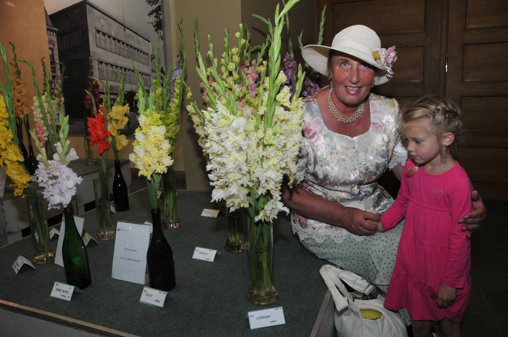 FOTO: Gladiolas priecē izstādes apmeklētājus