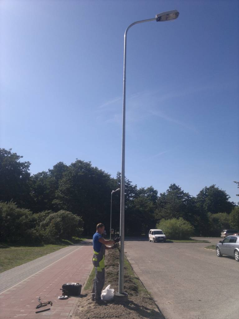 Izbūvē apgaismojumu Liedaga un Cietokšņa ielā