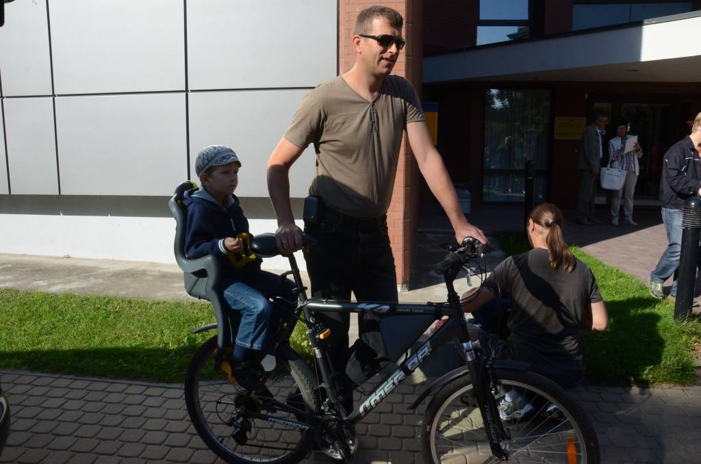 FOTO: Liepājas Simfoniskais orķestris dodas ikgadējā velobraucienā
