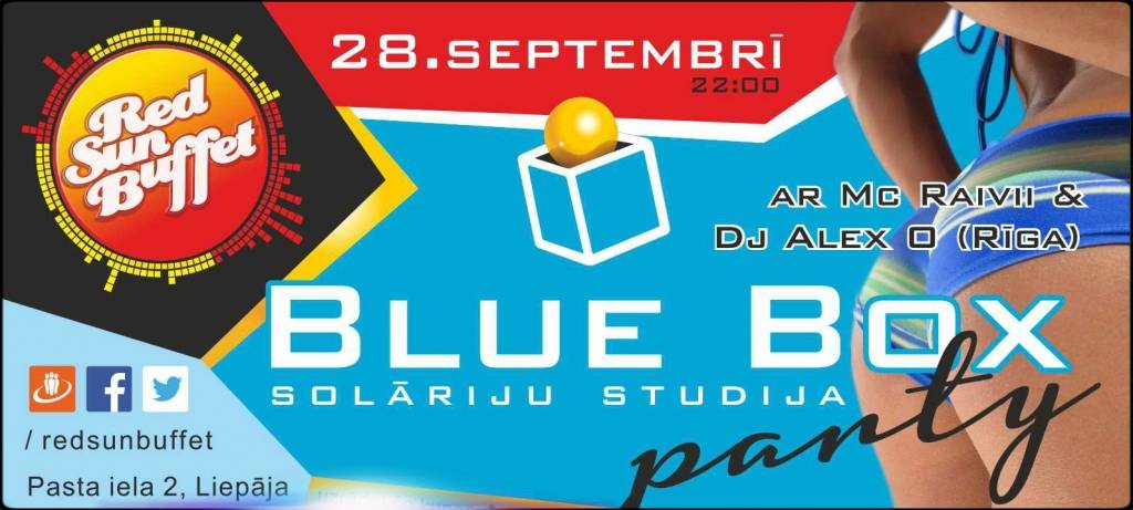 "Blue Box Party" ar dj Alex O