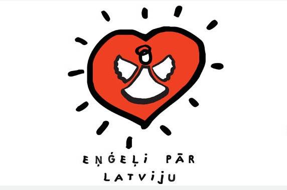 Atklās labdarības akciju "Eņģeļi pār Latviju"