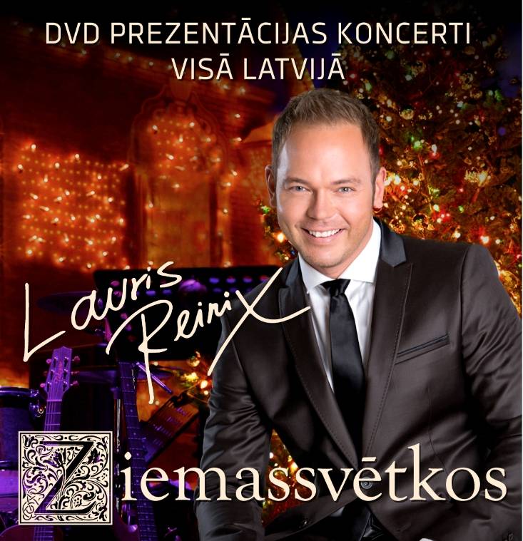 Lauris Reiniks ar Ziemassvētku programmu viesosies Liepājā