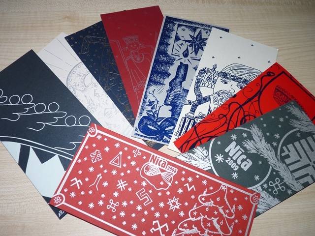 Nīcā aicinās zīmēt Ziemassvētku kartītes