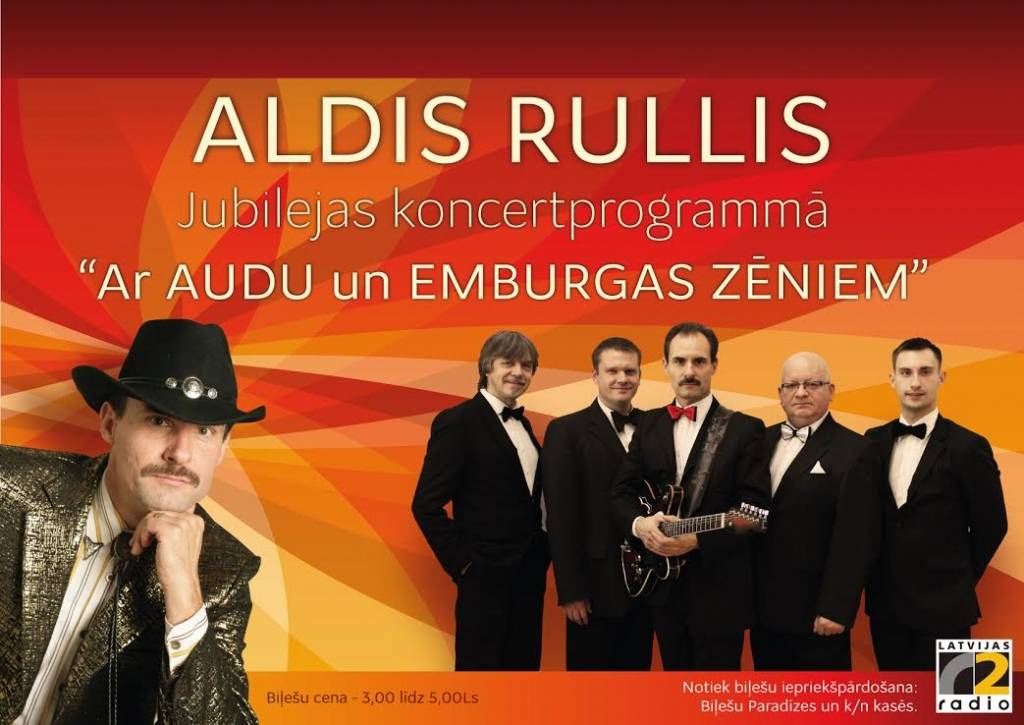 Liepājā atcelta Alda Ruļļa jubilejas koncertprogramma