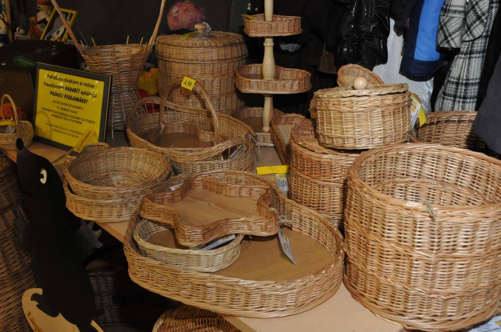Liepājas Neredzīgo biedrība rīko izstādi-pārdošanu