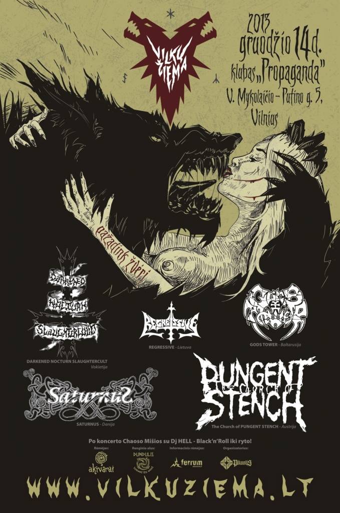 Latviešu metāla fanus aicina uz festivālu "Vilku ziema II"