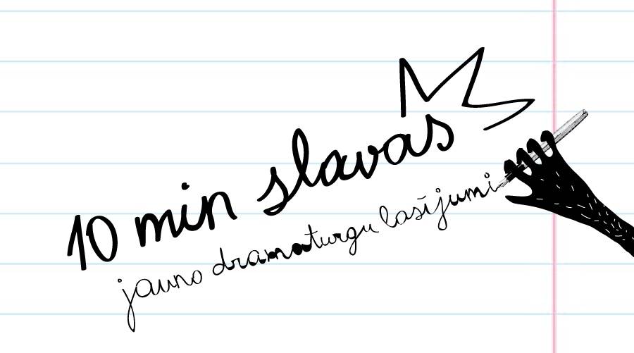 Vislatvijas dramaturgu lasījumi "10 minūtes slavas" notiks arī Liepājas teātrī