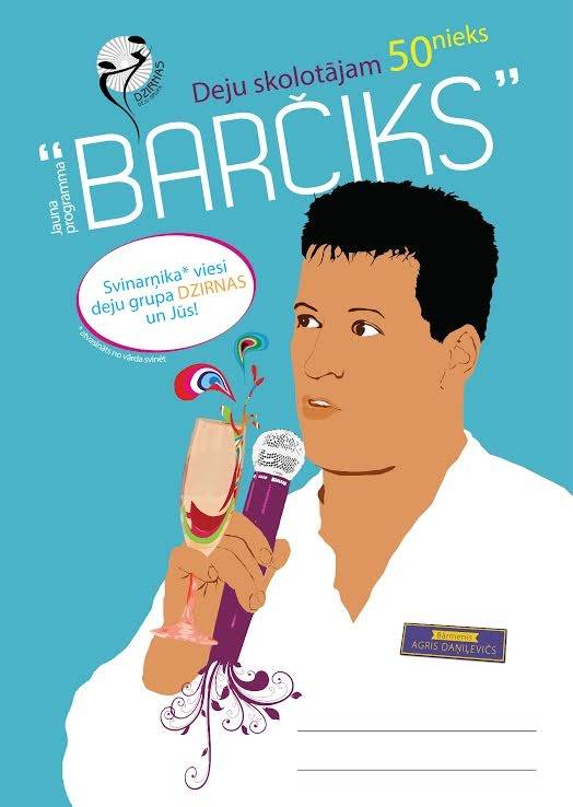 Liepājā būs skatāma Agra Daņiļeviča 50 gadu jubilejas izrāde "Barčiks"