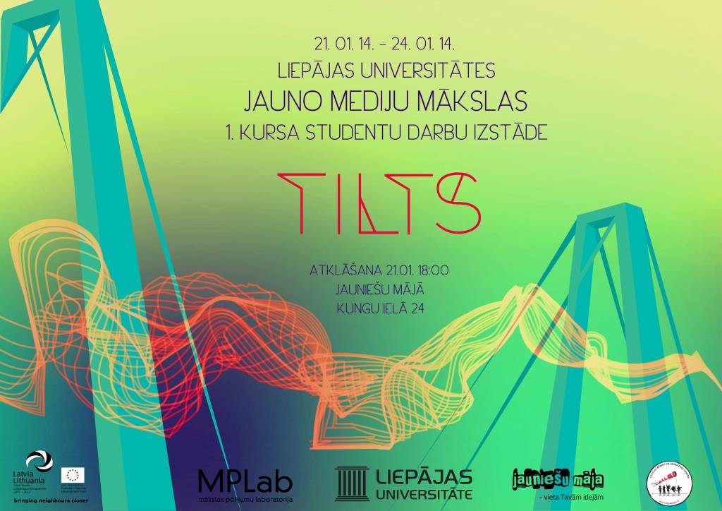 Atklās Jauno mediju mākslas studentu darbu izstādi "Tilts"