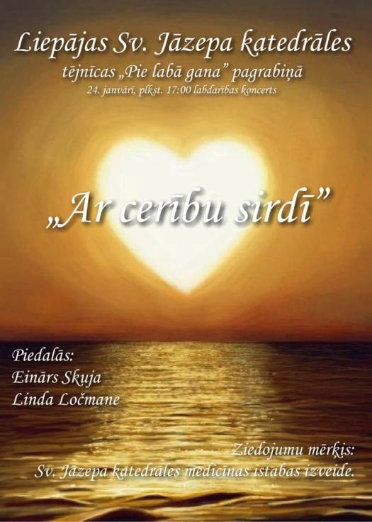 Labdarības koncerts "Ar cerību sirdī" 