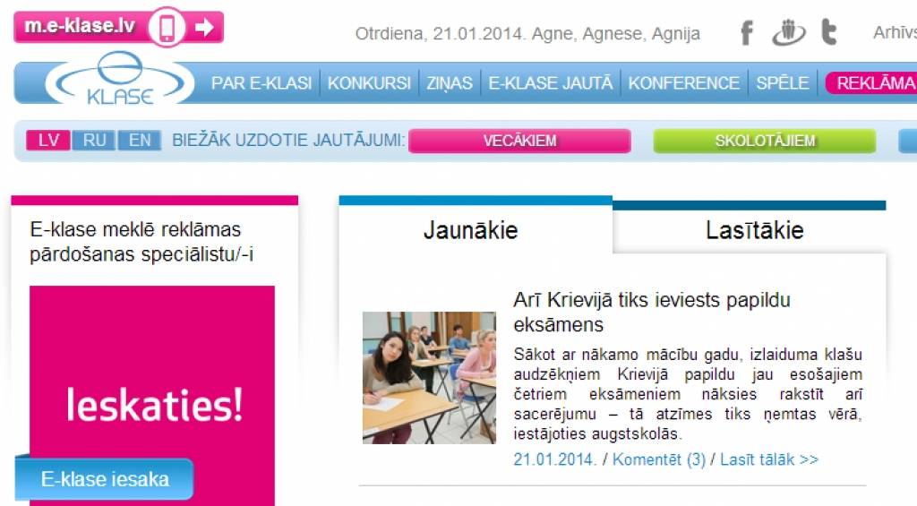 DEAC valdes loceklis: Jaunais programmētājs e-Klasē nav veicis uzlabojumus, bet gan to sabojājis