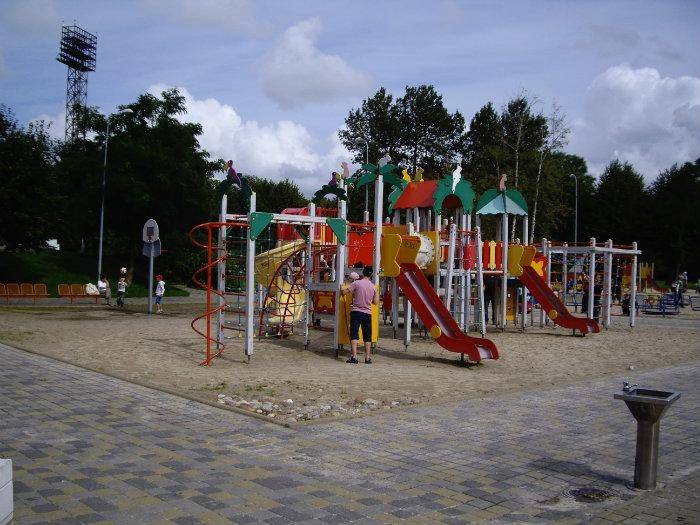 Liepājā plāno rekonstruēt bērnu rotaļu laukumu Jūrmalas parkā