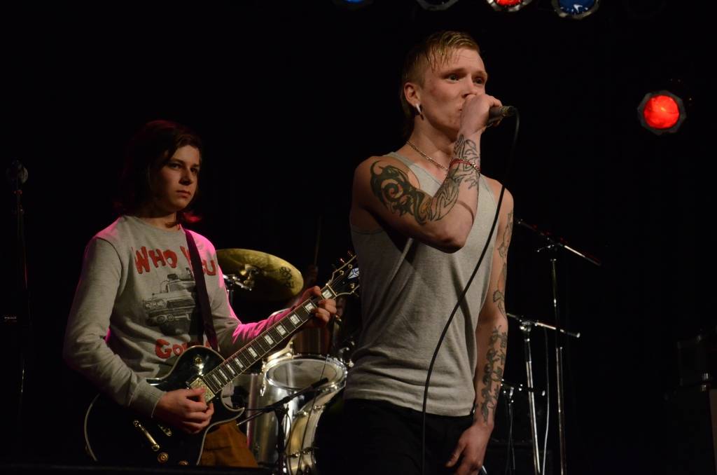 VIDEO: Grupa "Black roses" Liepājas jauno grupu konkursā 