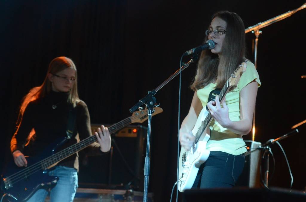 VIDEO: Grupa "The wite line" Liepājas jauno grupu konkursā