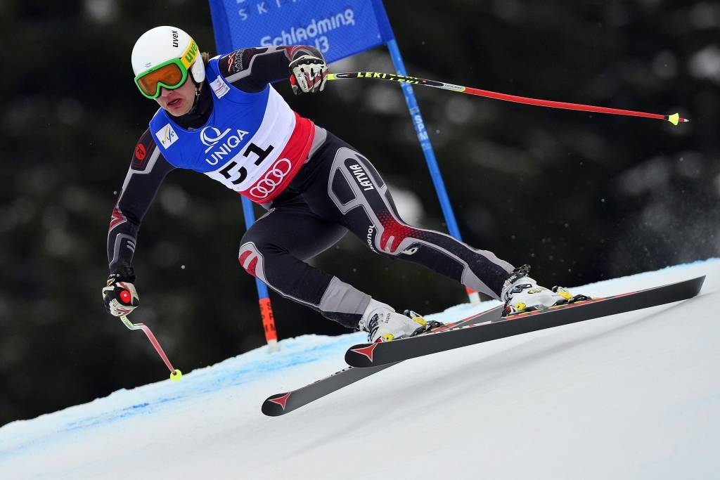Kalnu slēpotājs Rode pēdējais no finišējušajiem nobraucienā