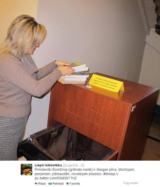 Nedēļu būs iespēja sekot līdzi Liepājas Universitātes bibliotēkas notikumiem
