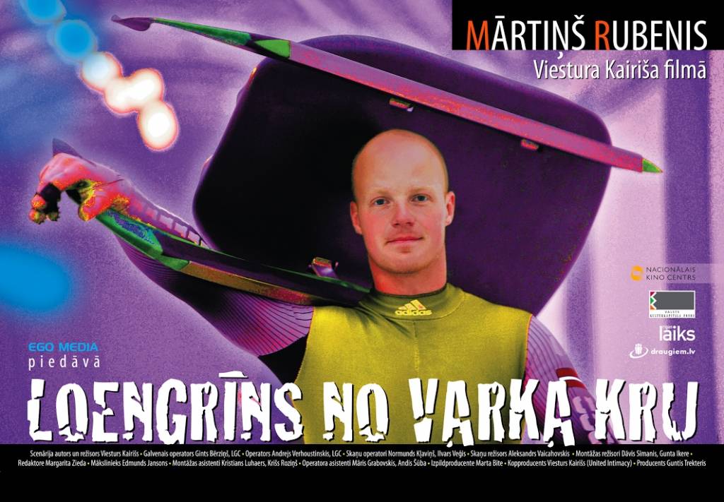 "Loengrīns no Varka Kru", Viestura Kairiša dokumentālā filma par latviešu kamaniņu braucēju Mārtiņu Rubeni un animācija "Trīs musketieri" šonedēļ Karostā – kino ostā