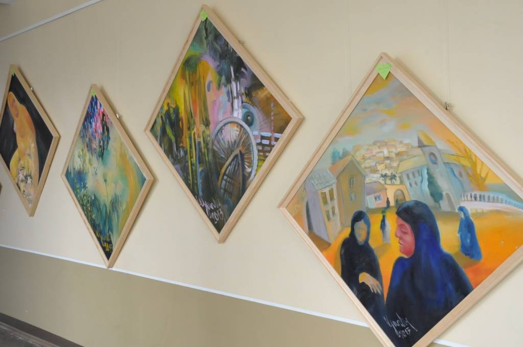 FOTO: Izstāde "Sapņu virpulis" Rucavā