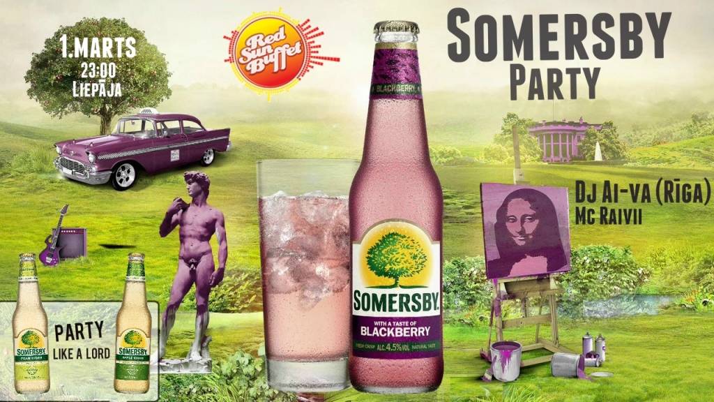 "Somersby Party" ar Dj Ai-va