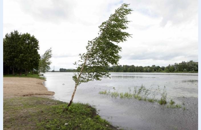 Brīdina par spēcīgām vēja brāzmām līdz 30 metriem sekundē