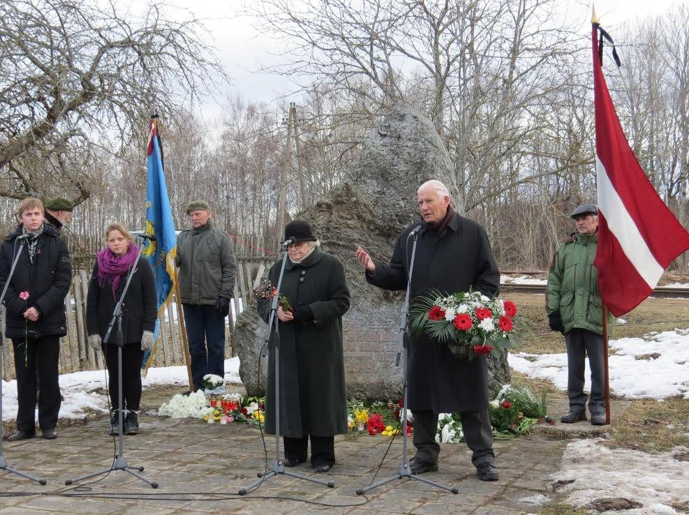 Pieminēs 1949. gada 25. marta deportācijas upurus