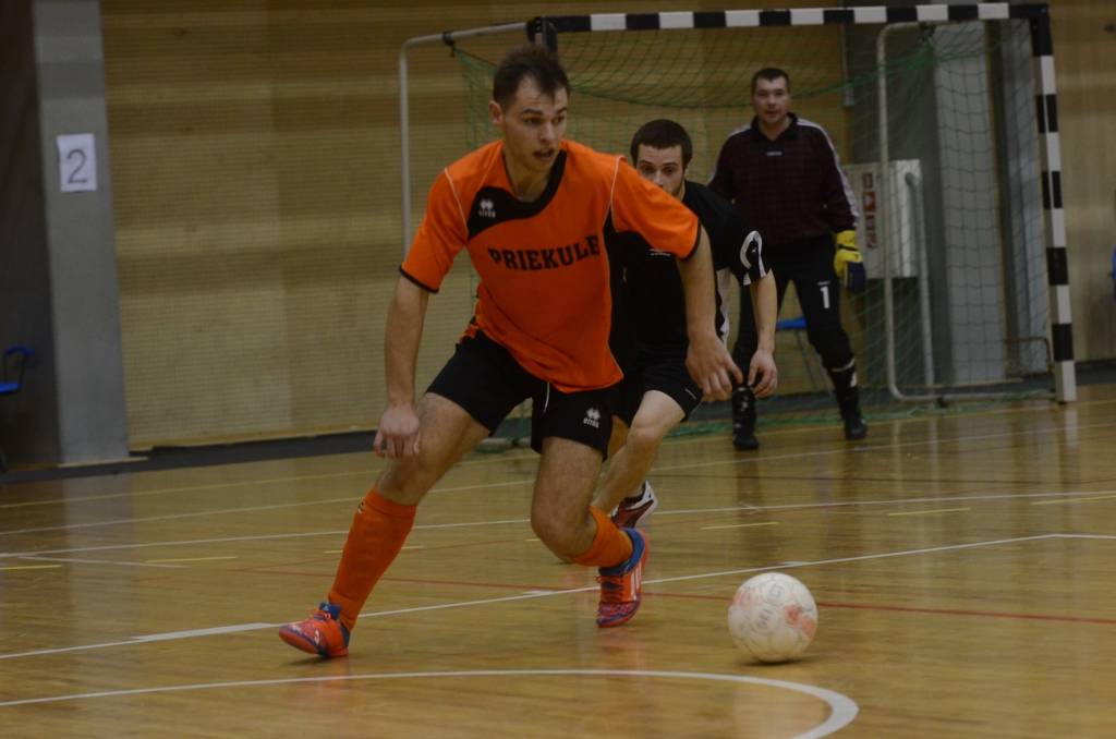 "Priekule" izcīna trešo vietu Kuršu līgā telpu futbolā