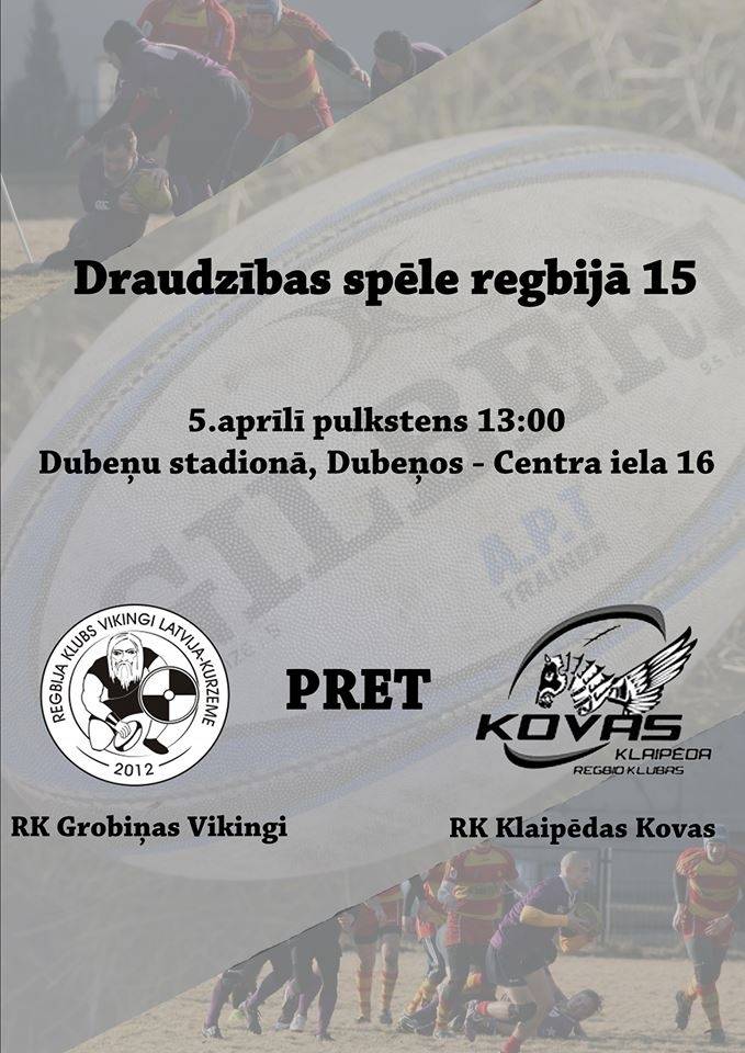 "Vikingi" pirmo reizi savās mājās spēlēs ar ārzemju klubu