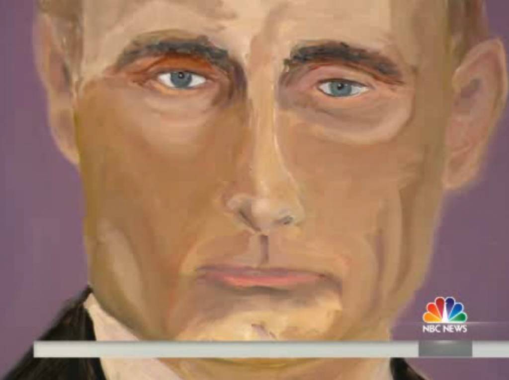 Bušs savulaik ielūkojās Putina dvēselē, tagad uzgleznojis portretu
