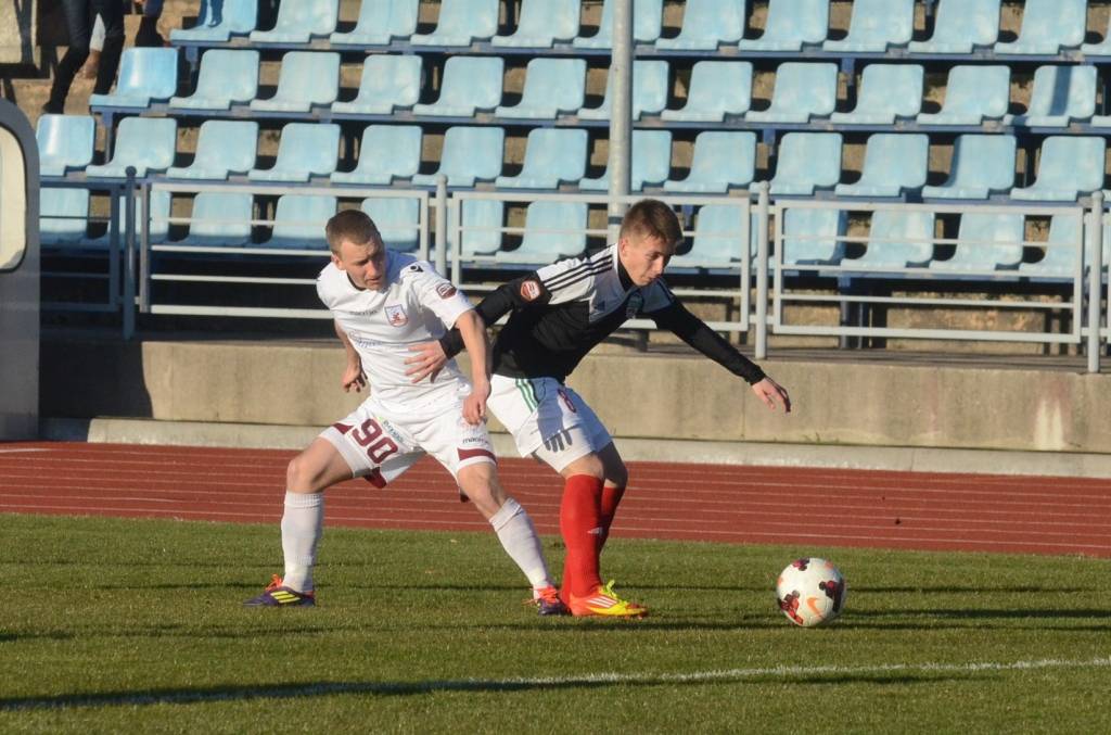 FOTO.VIDEO: "Liepāja" zaudē "Jelgavai", Dobrecovs nedomā doties laukumā