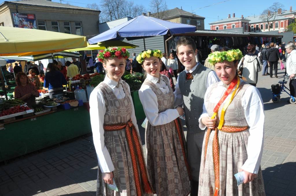 FOTO: Satiekas Jurģu gadatirgū
